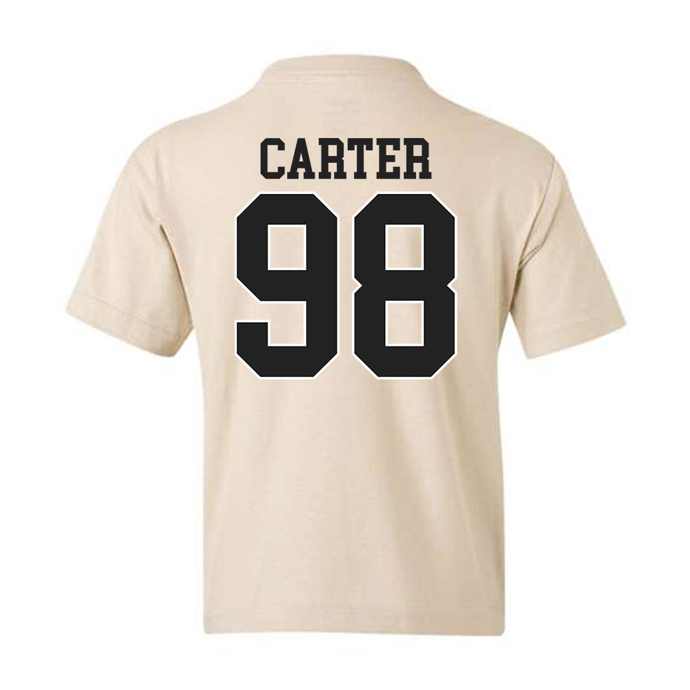 Vanderbilt - NCAA Baseball : Greysen Carter - Youth T-Shirt Replica Shersey