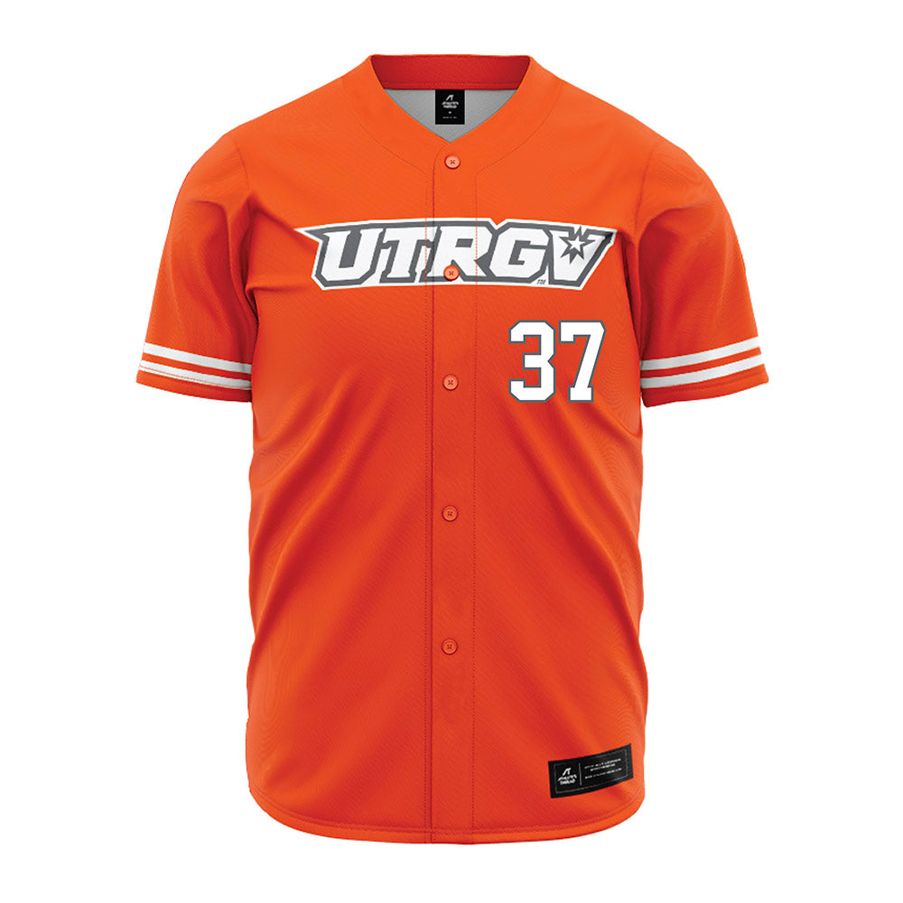 UTRGV - NCAA Baseball : Randy Garza - Baseball Jersey Orange