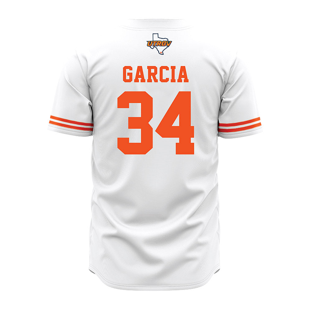 UTRGV - NCAA Baseball : Abanny Garcia - Baseball Jersey White