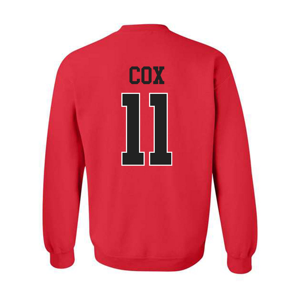 NC State - NCAA Women's Basketball : Madison Cox - Crewneck Sweatshirt Sports Shersey
