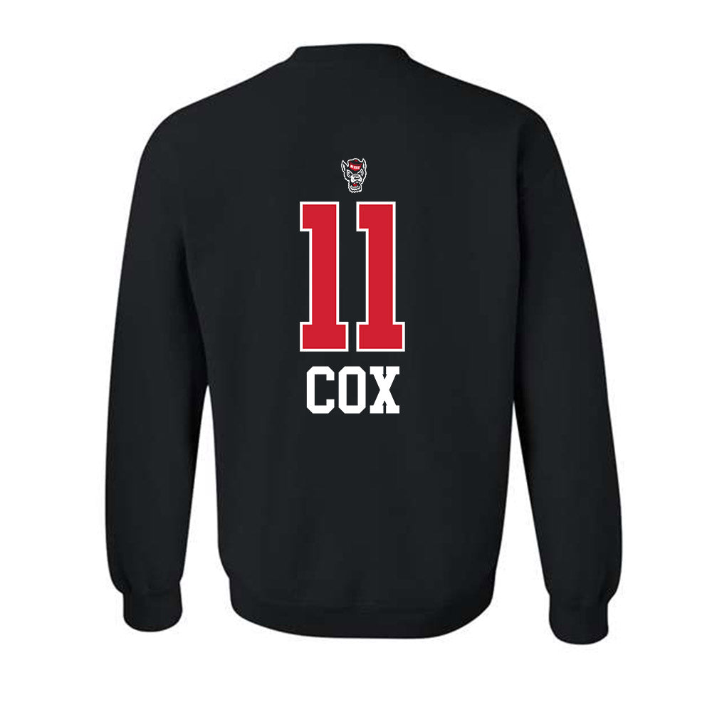 NC State - NCAA Women's Basketball : Madison Cox - Crewneck Sweatshirt Sports Shersey