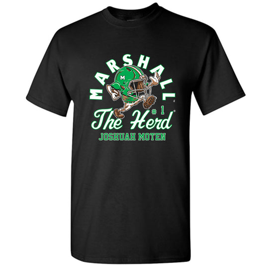 Marshall - NCAA Football : Joshuah Moten Fashion Shersey Short Sleeve T-Shirt