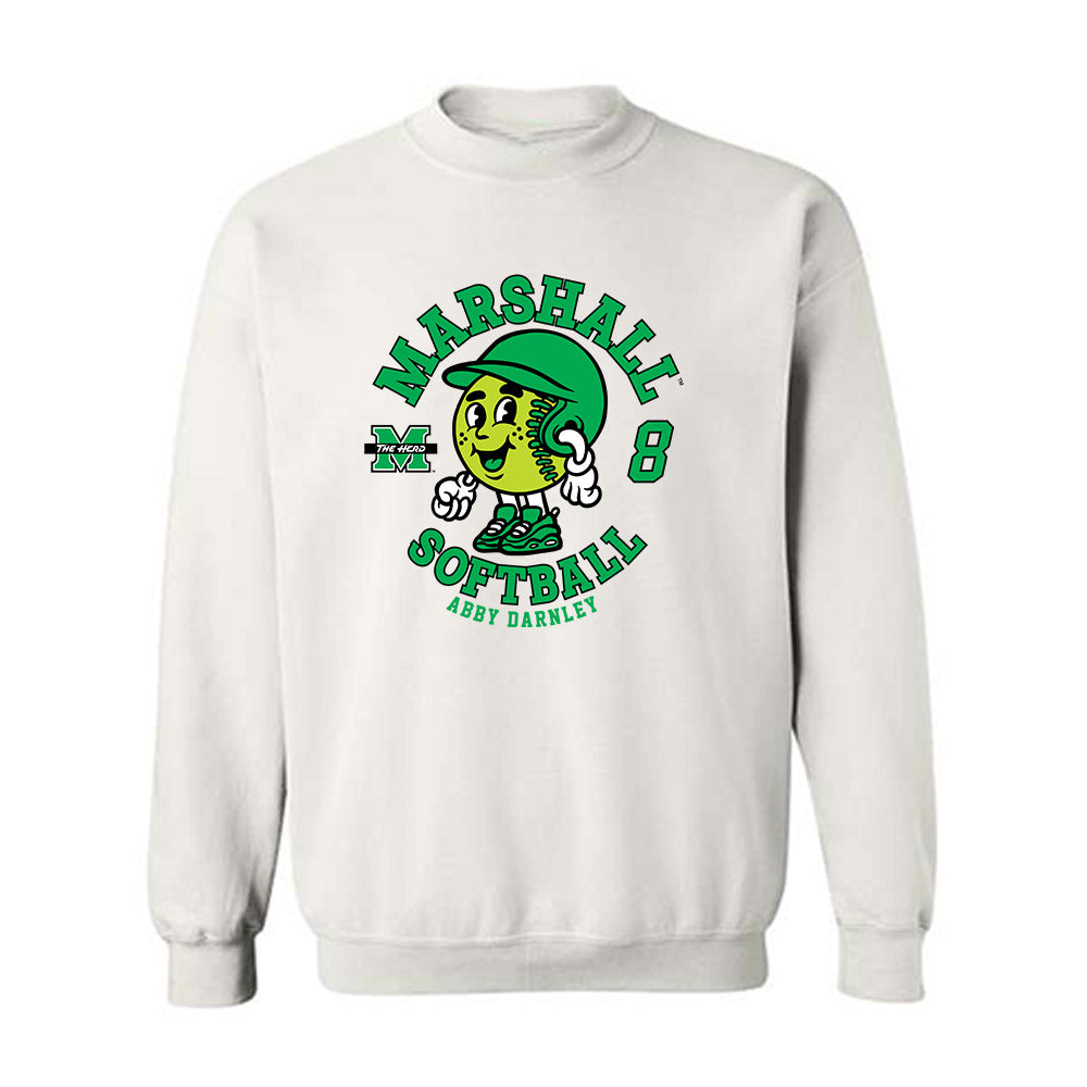 Marshall - NCAA Softball : Abby Darnley - Crewneck Sweatshirt Fashion Shersey