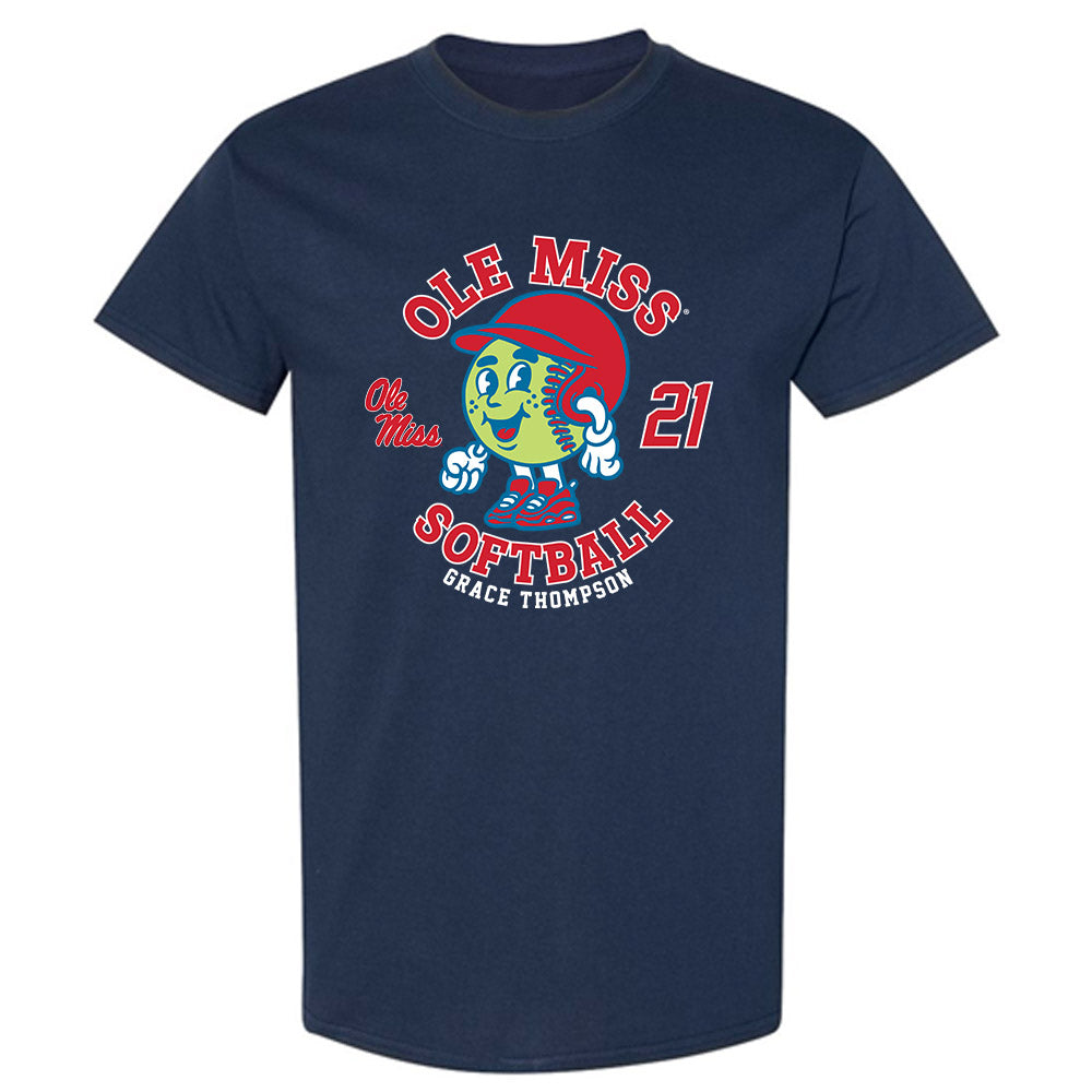 Ole Miss - NCAA Softball : Grace Thompson - T-Shirt Fashion Shersey