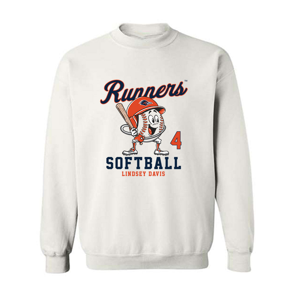UTSA - NCAA Softball : Lindsey Davis - Crewneck Sweatshirt Fashion Shersey