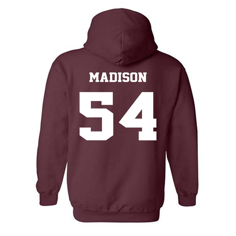 Virginia Tech - NCAA Football : Malachi Madison - Hooded Sweatshirt Sports Shersey