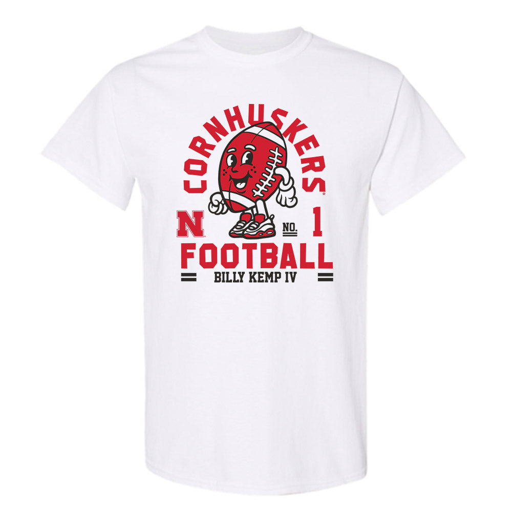 Nebraska - NCAA Football : Billy Kemp IV - Short Sleeve T-Shirt