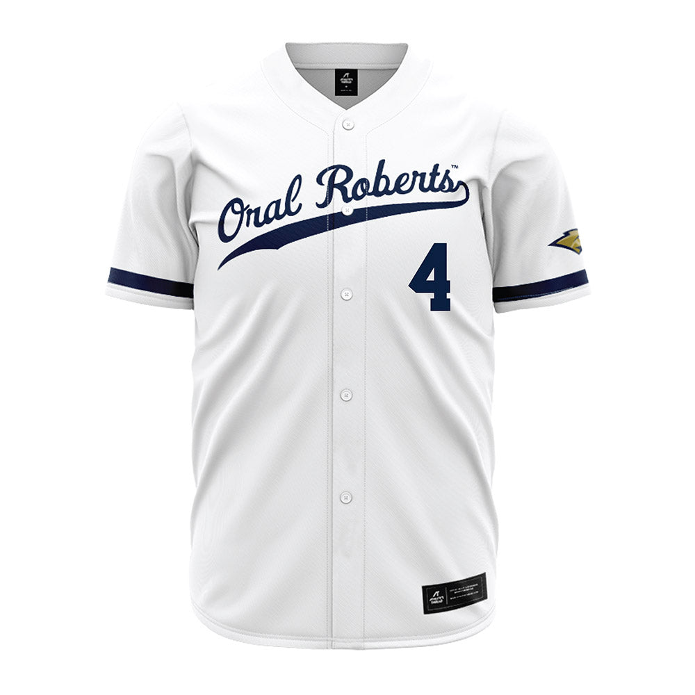 Oral Roberts - NCAA Baseball : Garrett Casey - Baseball Jersey