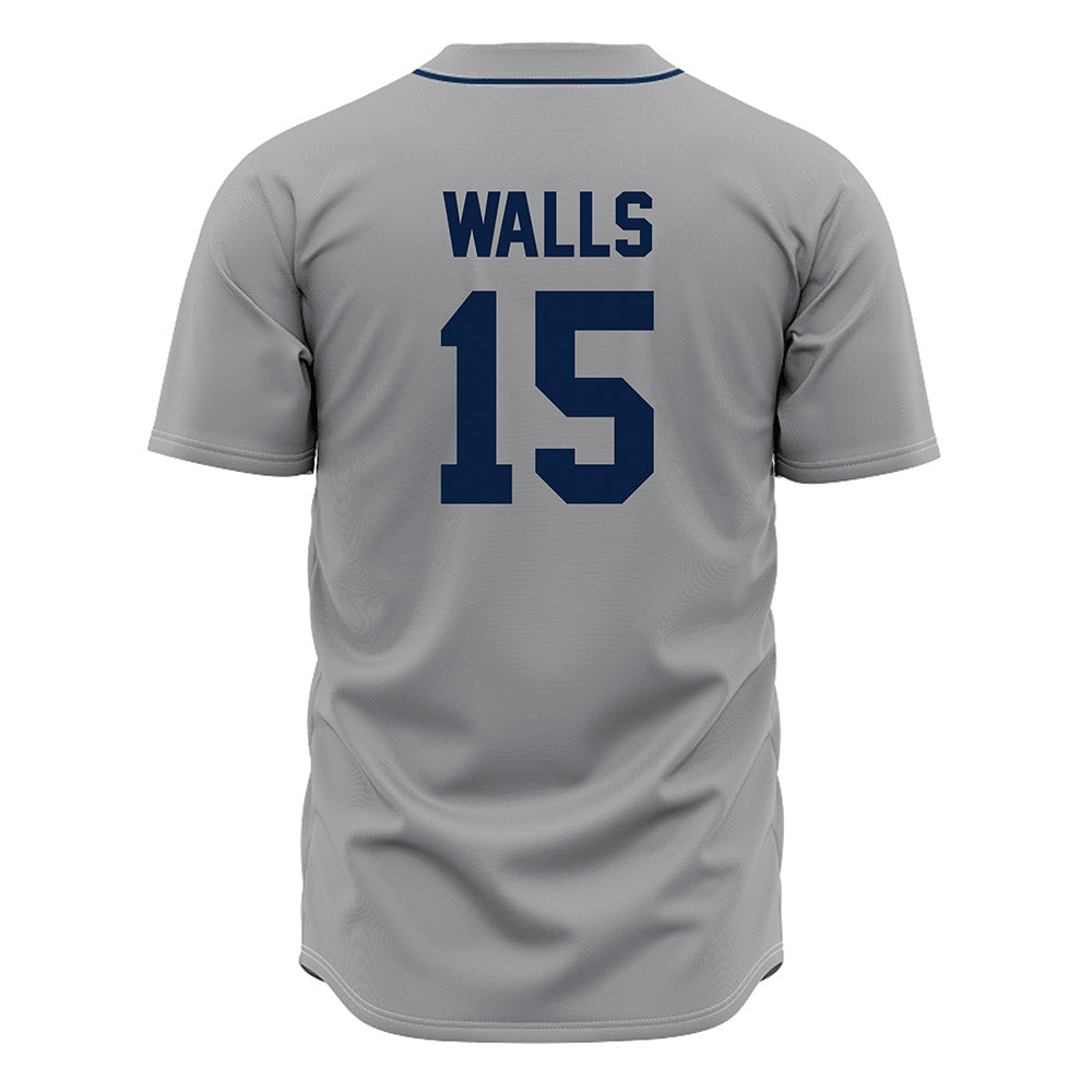 Oral Roberts - NCAA Baseball : Dawson Walls - Baseball Jersey Gray