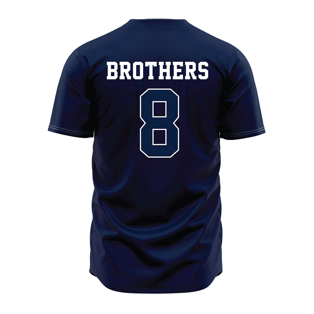 Oral Roberts - NCAA Baseball : Blaze Brothers - Baseball Jersey Navy