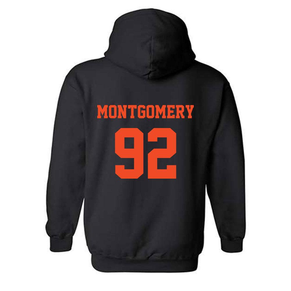 Campbell - NCAA Softball : Charlie Montgomery - Hooded Sweatshirt Sports Shersey