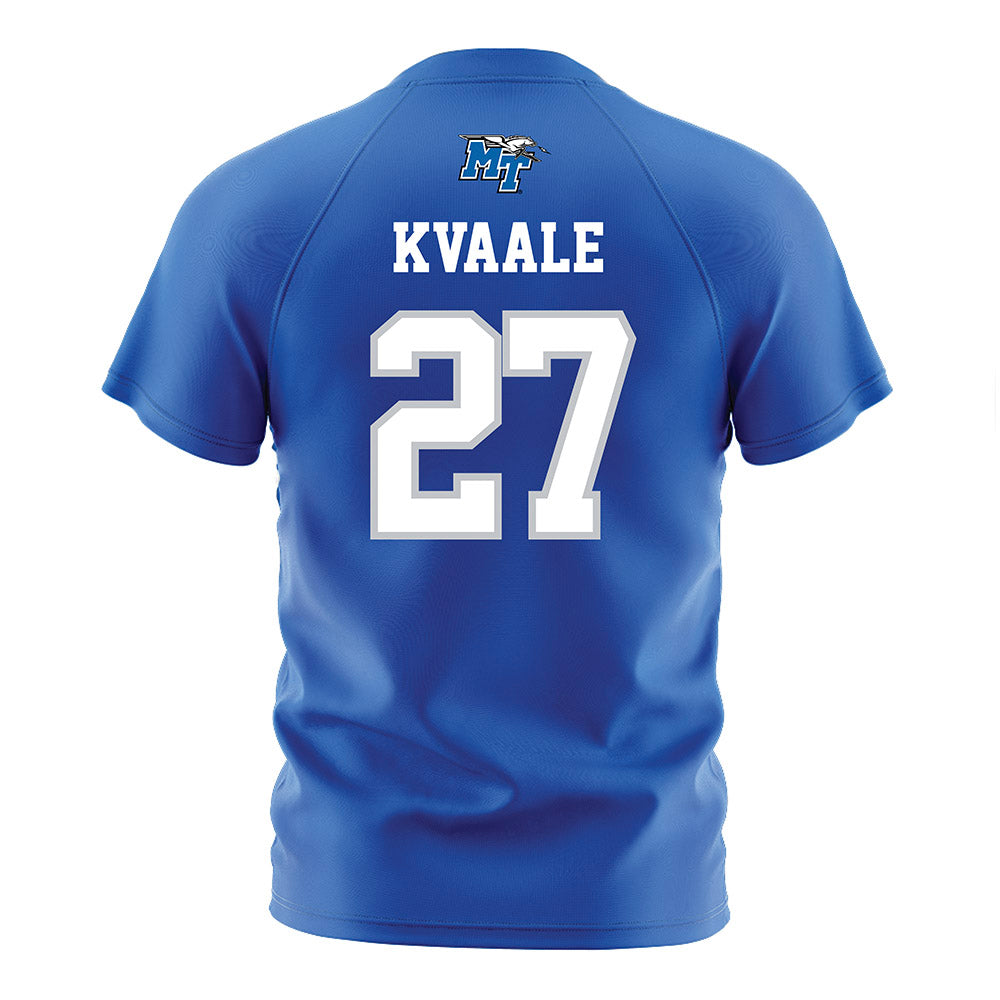 MTSU - NCAA Women's Soccer : Idun Kvaale - Blue Jersey