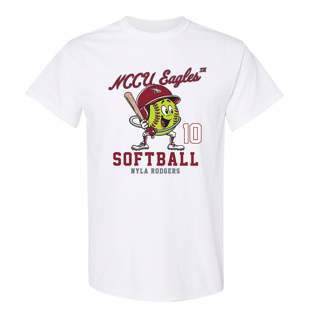 NCCU - NCAA Softball : Nyla Rodgers - T-Shirt Fashion Shersey