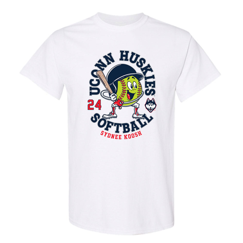 UConn - NCAA Softball : Sydnee Koosh - T-Shirt Fashion Shersey