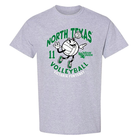 North Texas - NCAA Women's Volleyball : Victoria Fontenot - Fashion Shersey Short Sleeve T-Shirt