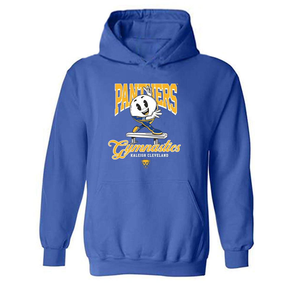 Pittsburgh - NCAA Women's Gymnastics : Kaleigh Cleveland Fashion Shersey Hooded Sweatshirt