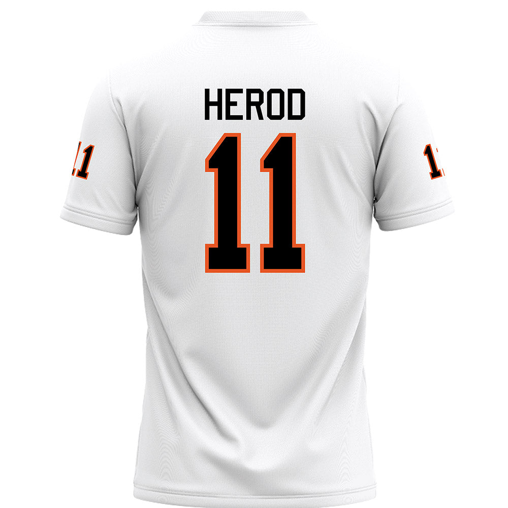 UTPB - NCAA Football : Nemier Herod - White Jersey