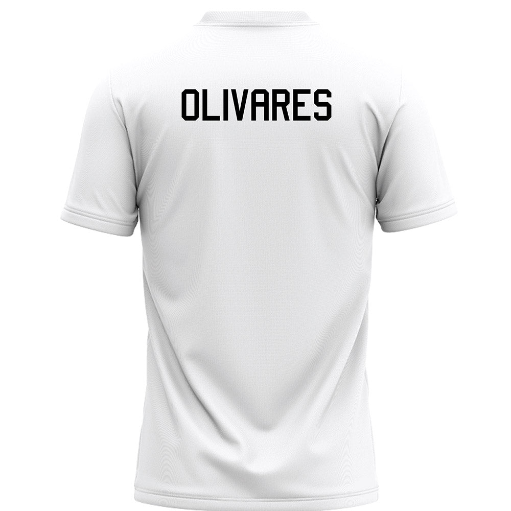 UTPB - NCAA Football : Jacob Olivares - White Jersey