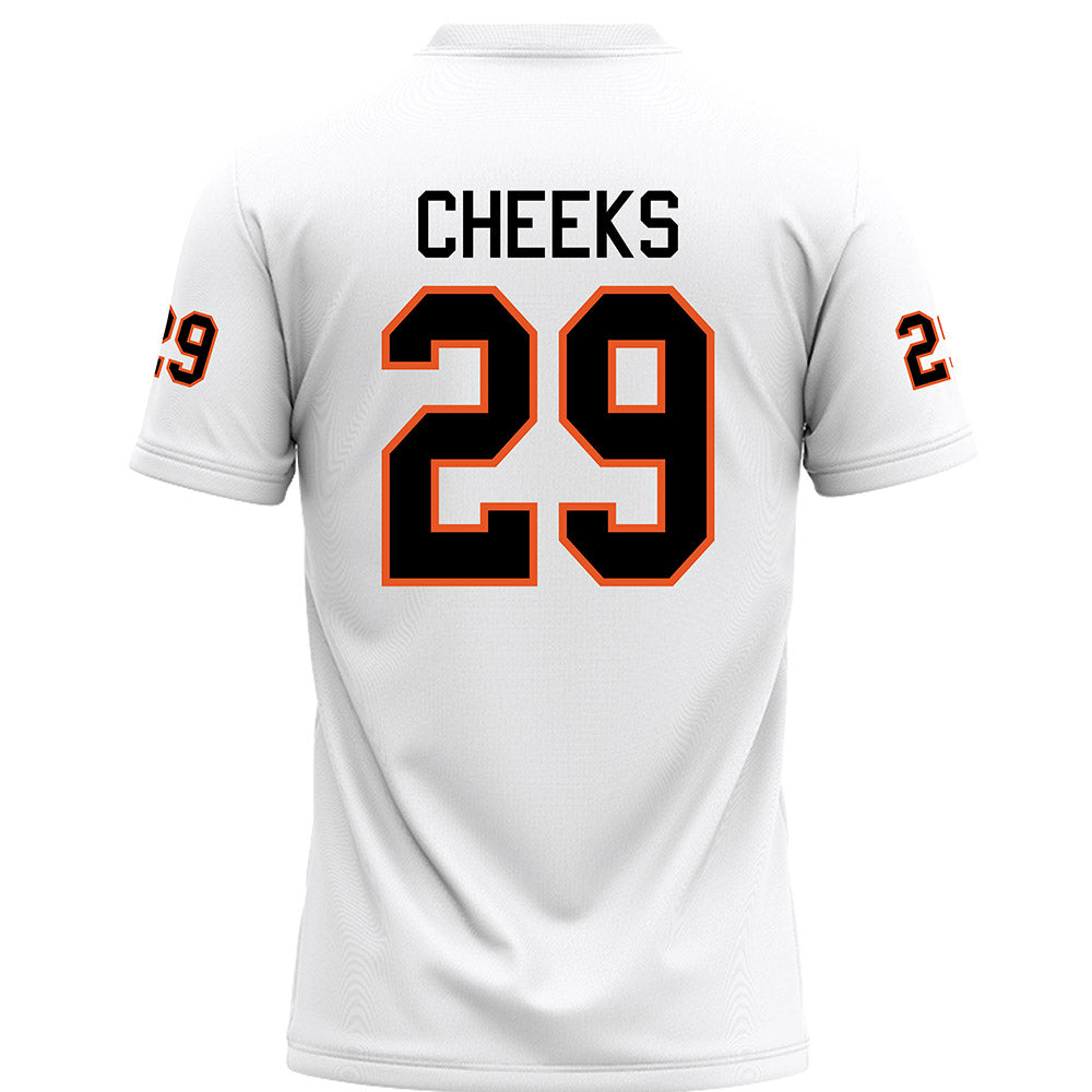 UTPB - NCAA Football : Fahreed Cheeks - White Jersey
