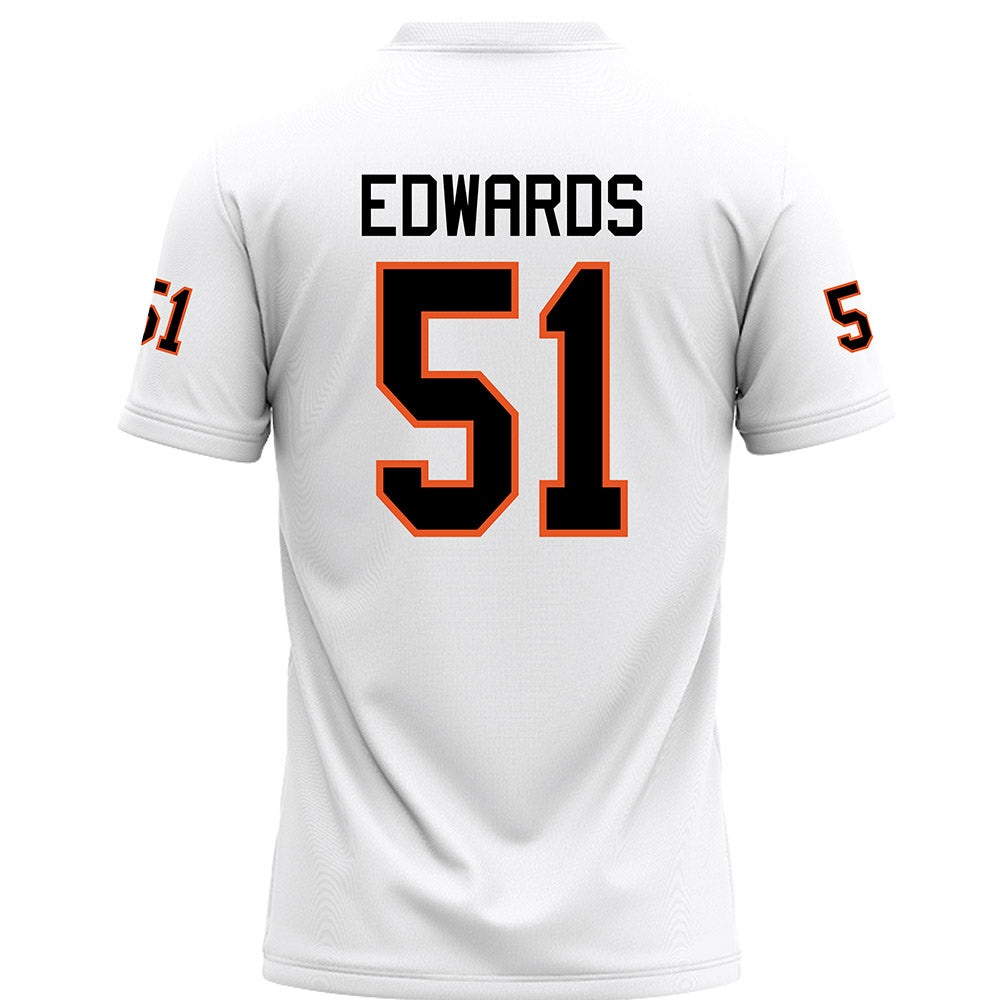 UTPB - NCAA Football : Heston Edwards - White Jersey