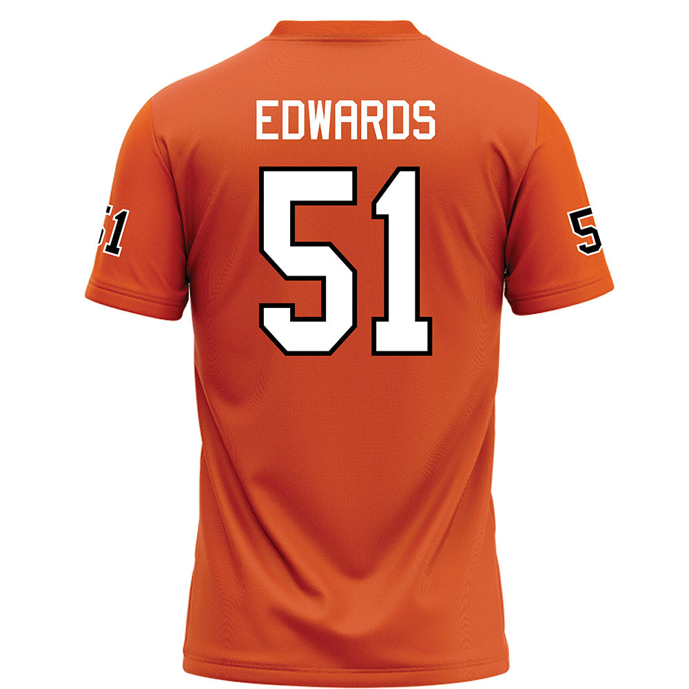 UTPB - NCAA Football : Heston Edwards - Orange Jersey