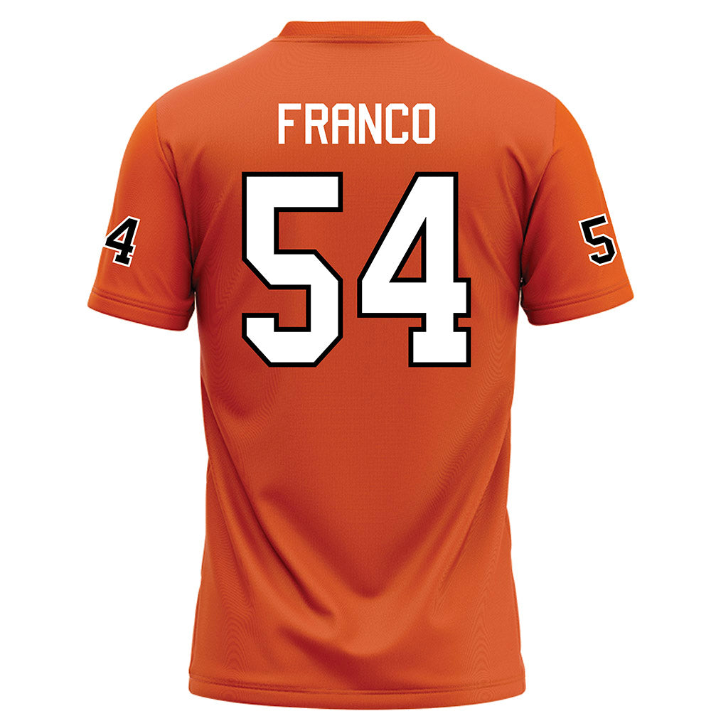 UTPB - NCAA Football : Eric Franco - Orange Jersey