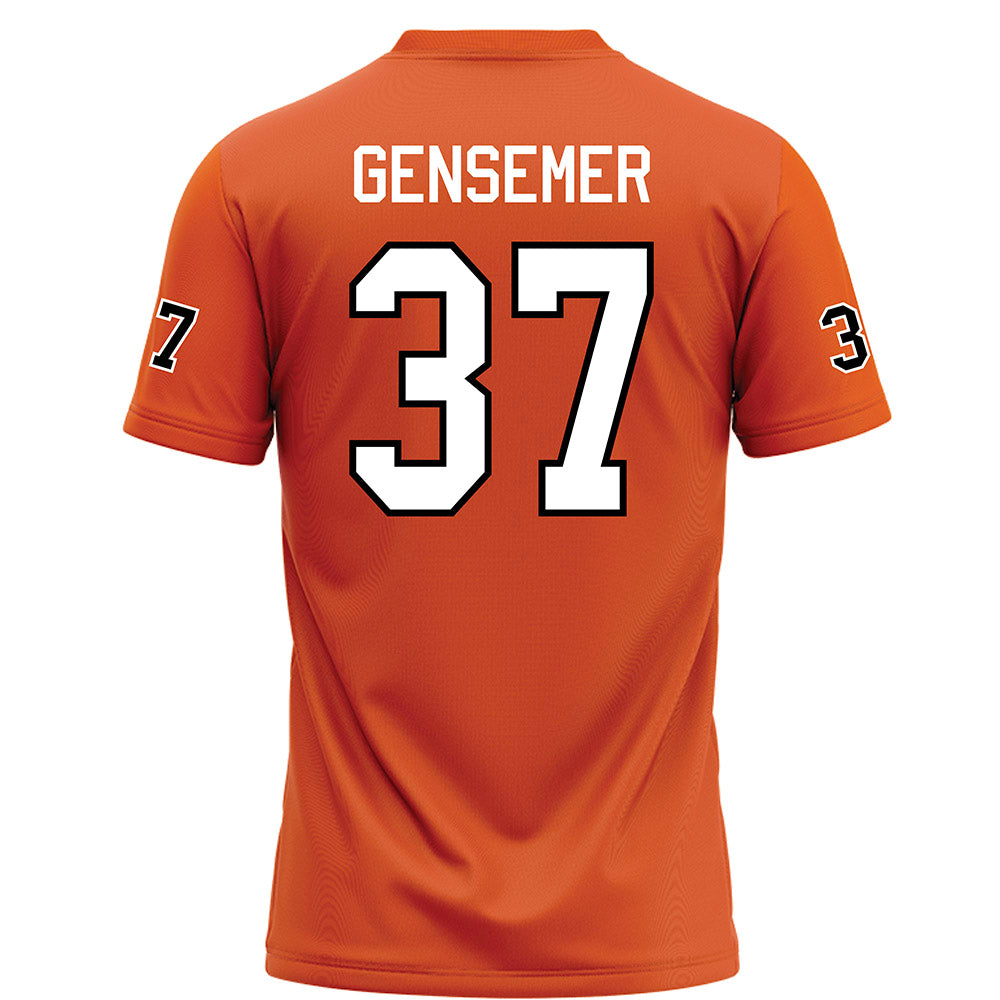 UTPB - NCAA Football : Grant Gensemer - Orange Jersey