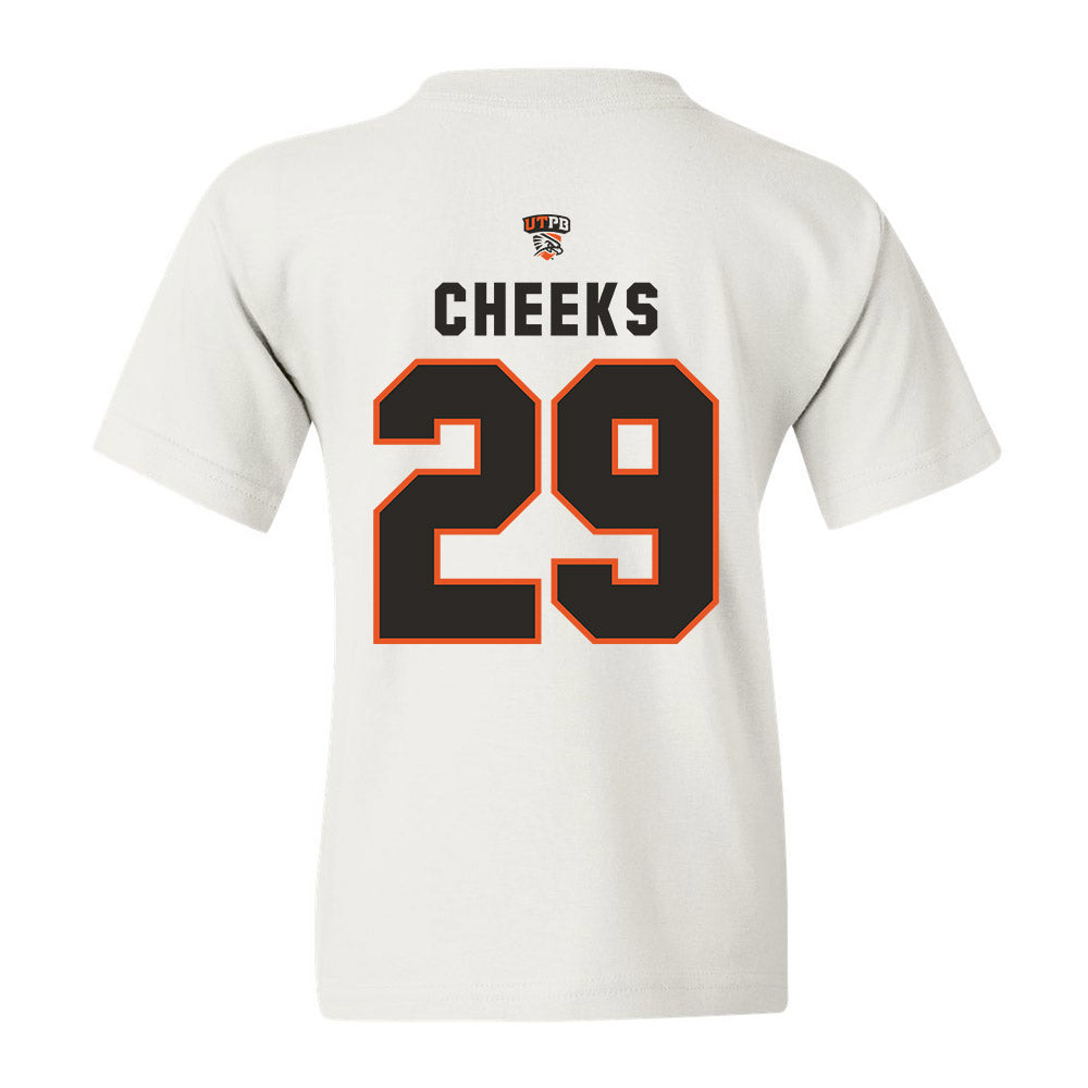 UTPB - NCAA Football : Fahreed Cheeks - Youth T-Shirt