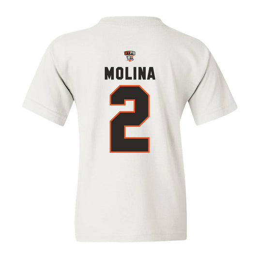 UTPB - NCAA Football : Marcus Molina - Youth T-Shirt Replica Shersey