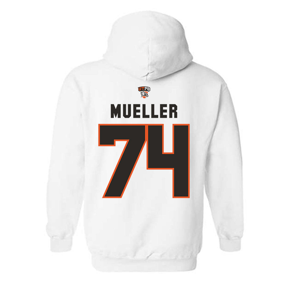 UTPB - NCAA Football : Joseph Mueller - Hooded Sweatshirt