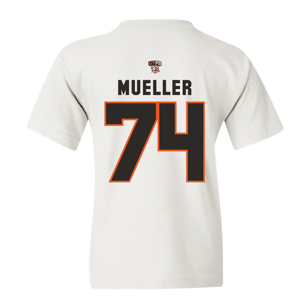UTPB - NCAA Football : Joseph Mueller - Youth T-Shirt