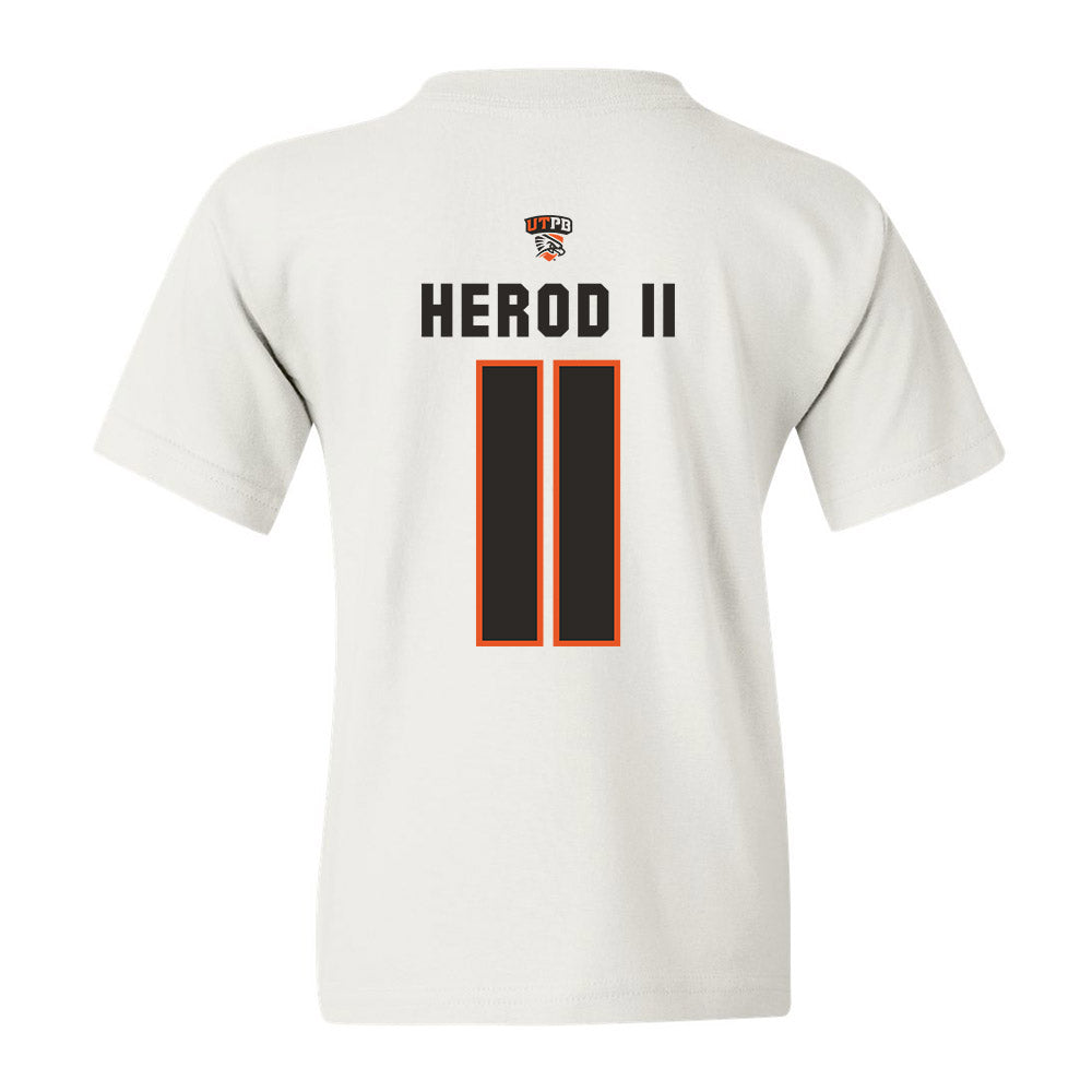 UTPB - NCAA Football : Nemier Herod II - Youth T-Shirt