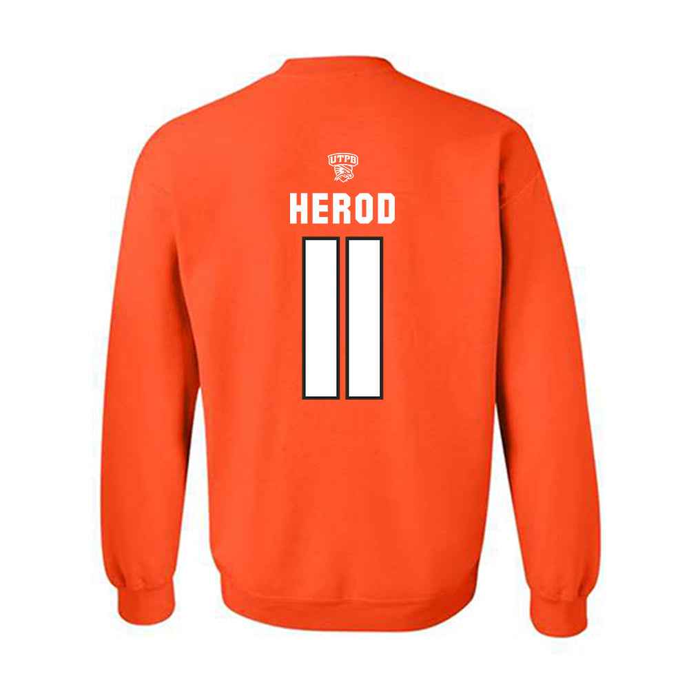 UTPB - NCAA Football : Nemier Herod - Sweatshirt