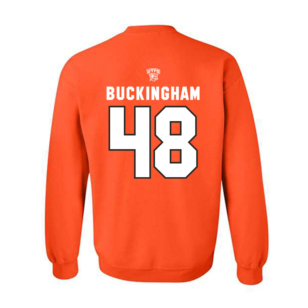 UTPB - NCAA Football : Chase Buckingham - Sweatshirt