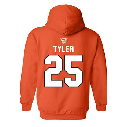 UTPB - NCAA Football : Cam Tyler - Hooded Sweatshirt Replica Shersey