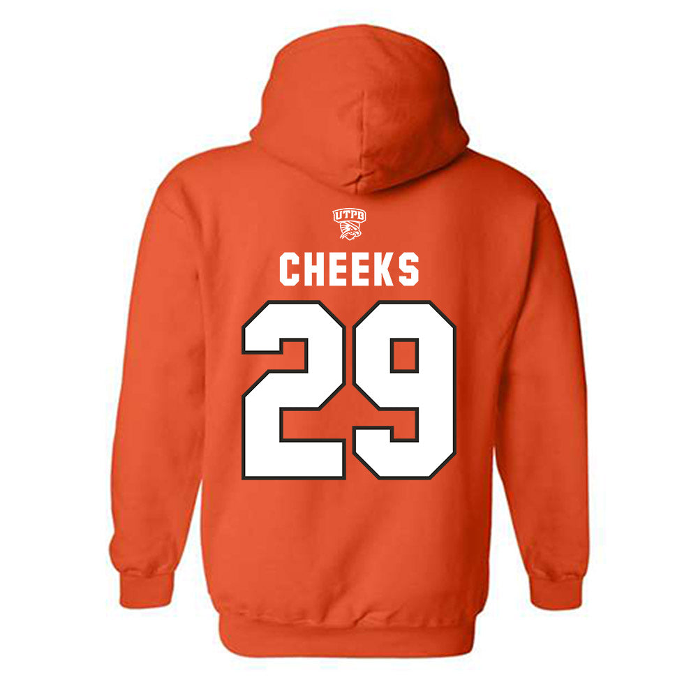 UTPB - NCAA Football : Fahreed Cheeks - Hooded Sweatshirt