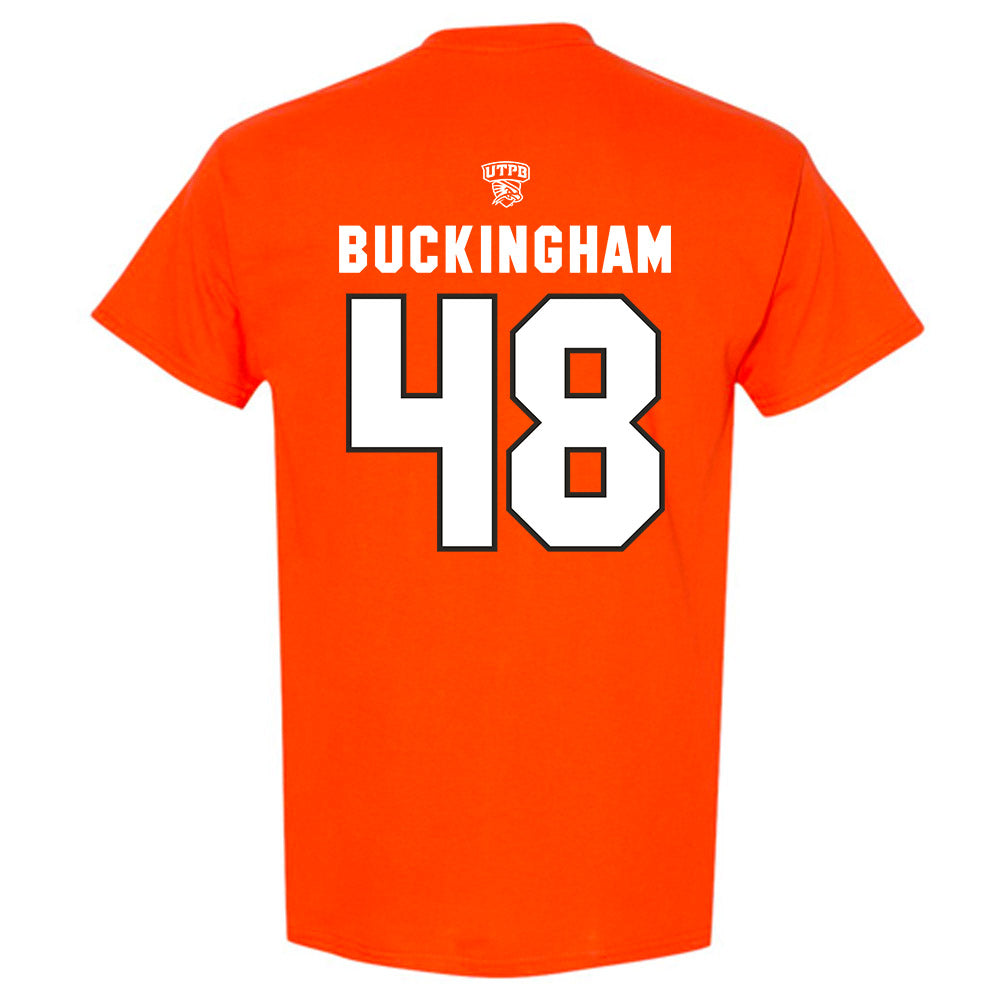 UTPB - NCAA Football : Chase Buckingham - Short Sleeve T-Shirt