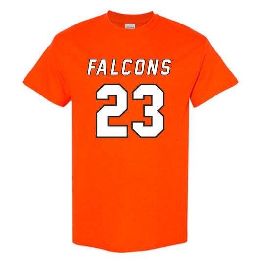 UTPB - NCAA Football : Kamren Amao - Orange Replica Shersey Short Sleeve T-Shirt