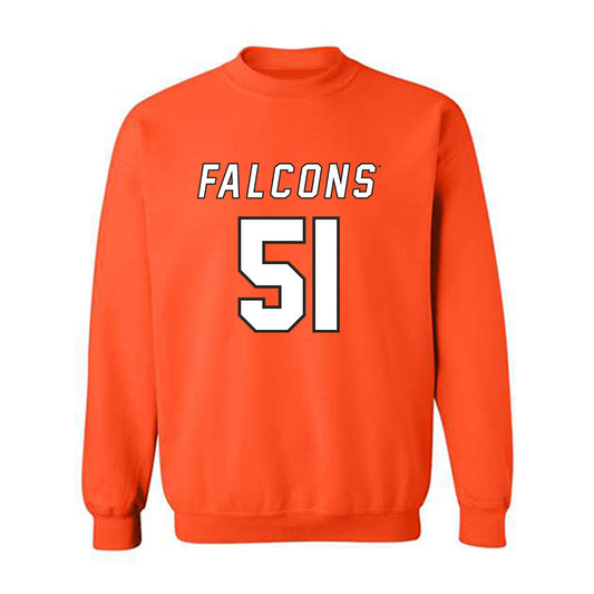 UTPB - NCAA Football : Heston Edwards - Orange Replica Shersey Sweatshirt