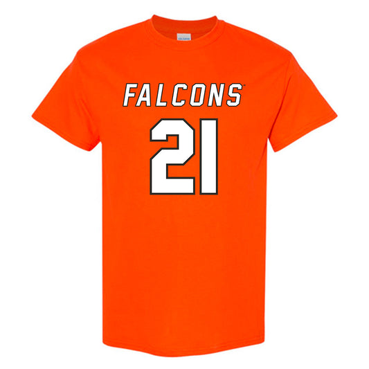 UTPB - NCAA Football : Jaques Tyler - Orange Replica Shersey Short Sleeve T-Shirt