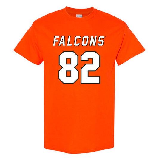 UTPB - NCAA Football : Gunnar Abseck - Orange Replica Shersey Short Sleeve T-Shirt