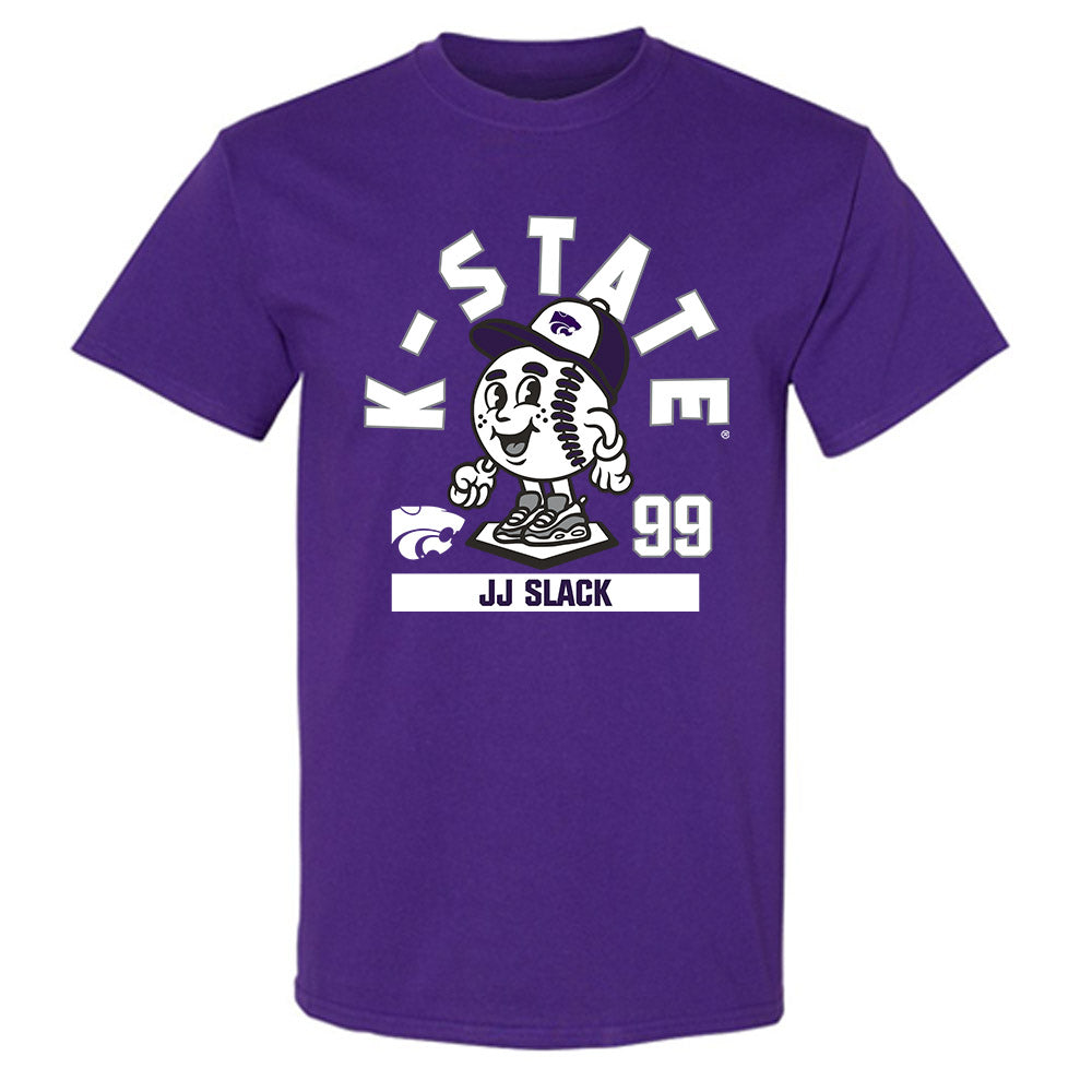 Kansas State - NCAA Baseball : JJ Slack - T-Shirt Fashion Shersey