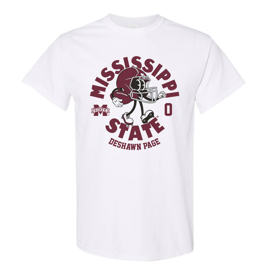 Mississippi State - NCAA Football : Deshawn Page - Fashion Shersey Short Sleeve T-Shirt