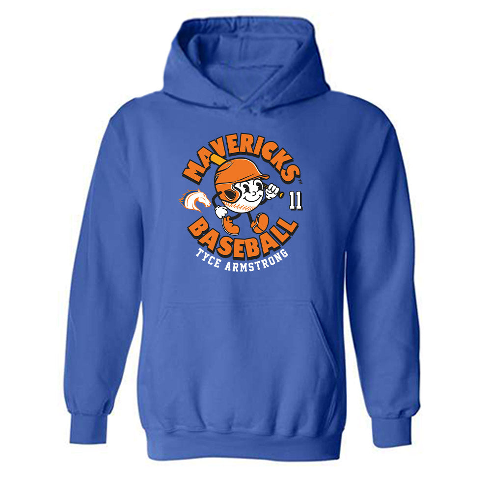 Texas Arlington - NCAA Baseball : Tyce Armstrong - Hooded Sweatshirt Fashion Shersey