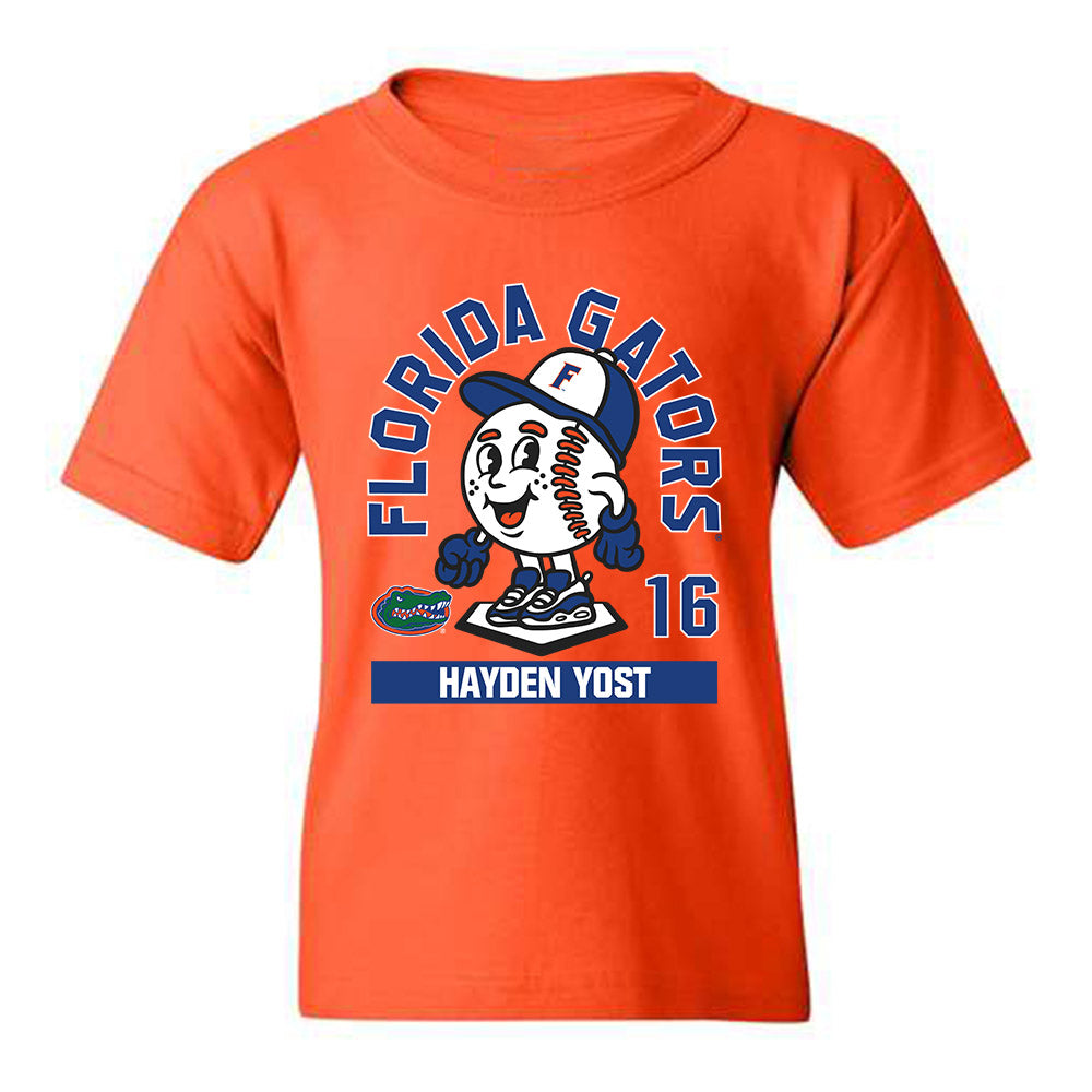 Florida - NCAA Baseball : Hayden Yost - Youth T-Shirt Fashion Shersey