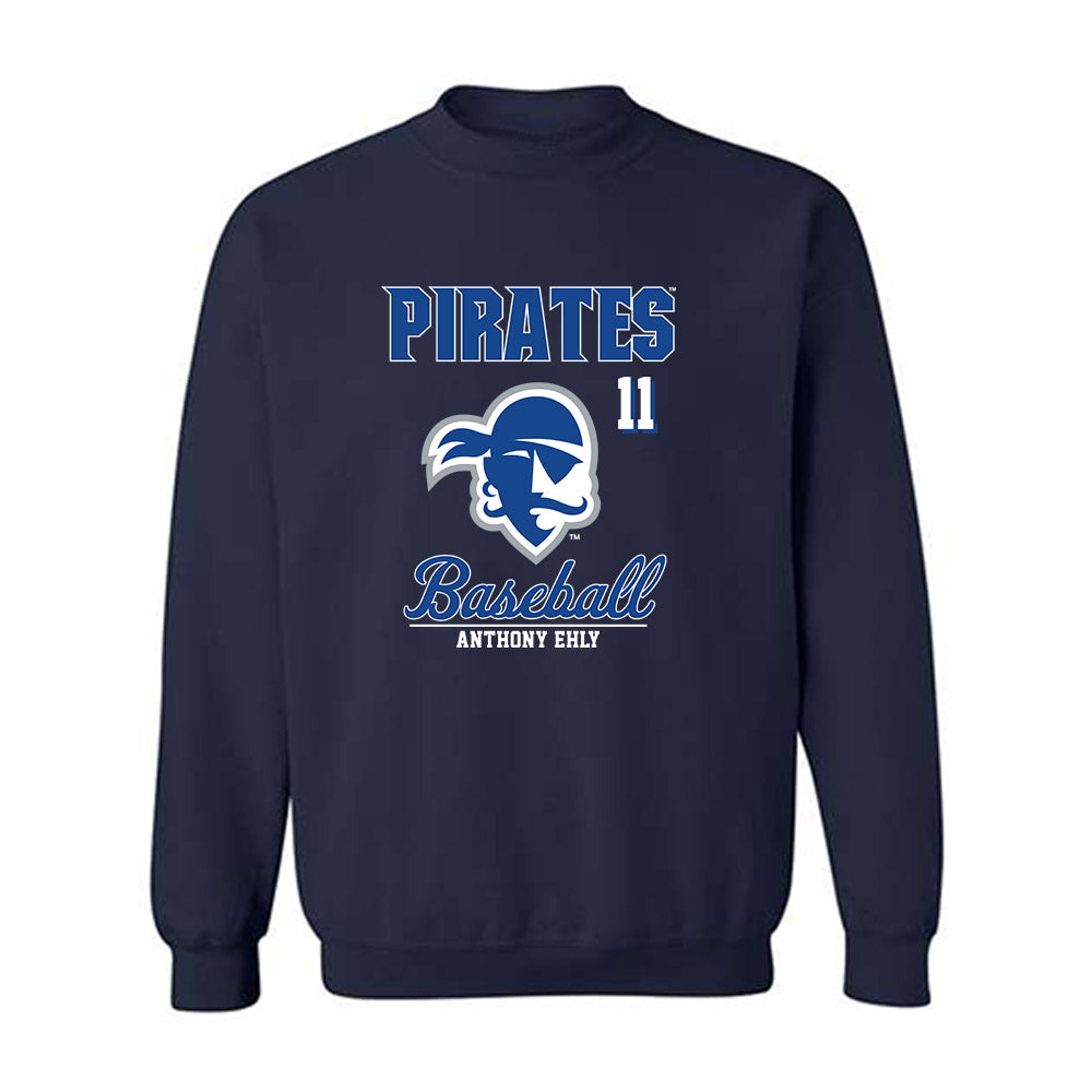 Seton Hall - NCAA Baseball : Anthony Ehly - Crewneck Sweatshirt Fashion Shersey