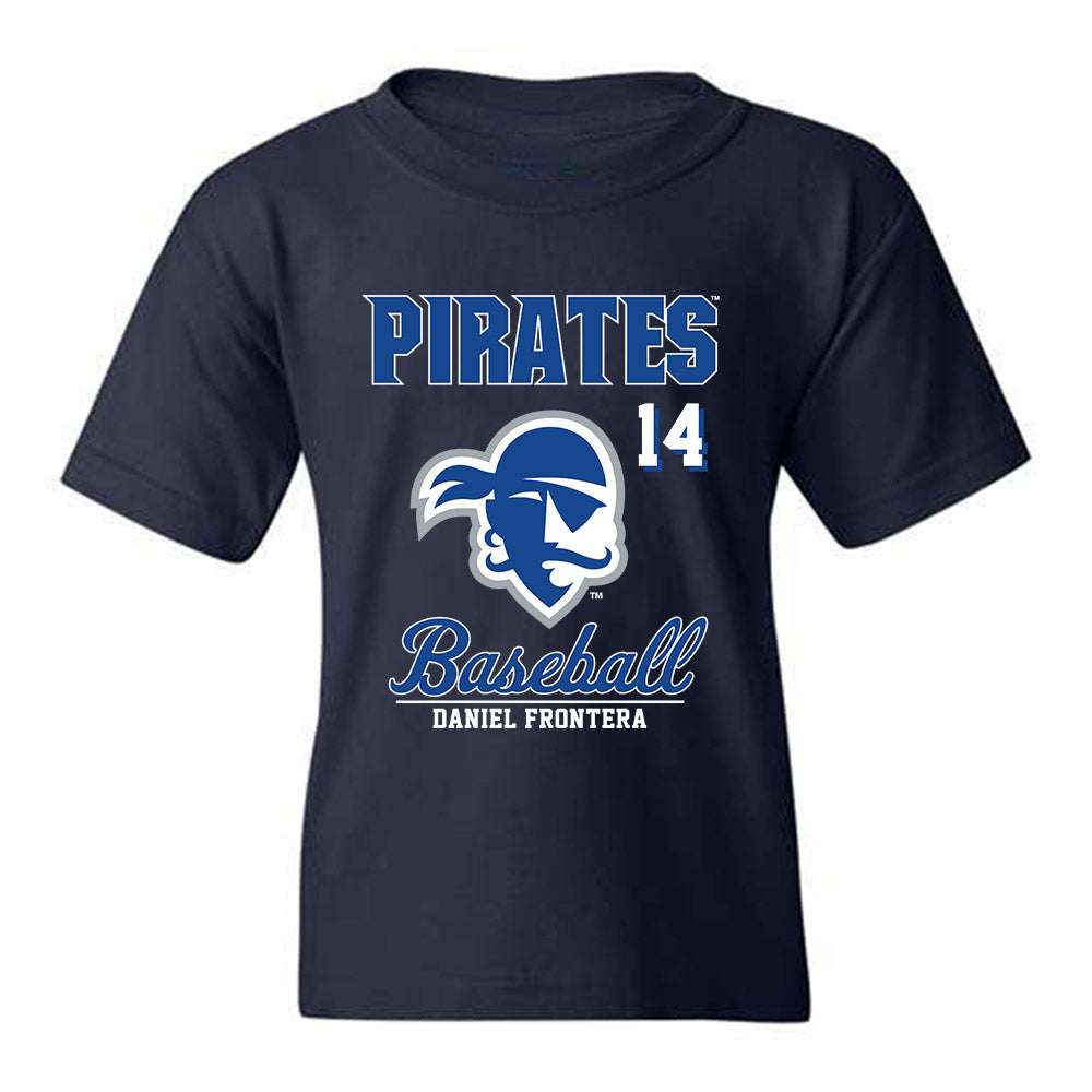 Seton Hall - NCAA Baseball : Daniel Frontera - Youth T-Shirt Fashion Shersey