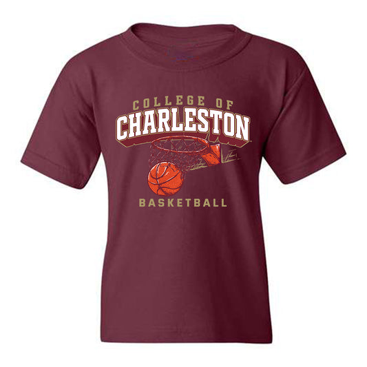 Charleston - NCAA Men's Basketball : Ben Burnham - Sports Shersey Youth T-Shirt
