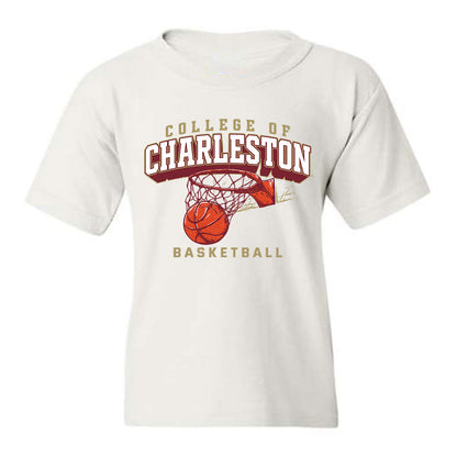 Charleston - NCAA Men's Basketball : Ben Burnham - Sports Shersey Youth T-Shirt