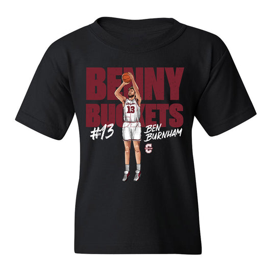 Charleston - NCAA Men's Basketball : Ben Burnham - Threes Youth T-Shirt